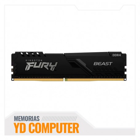 MEMORIA KINGSTON FURY BEAST 16GB DDR4 3200 MHZ