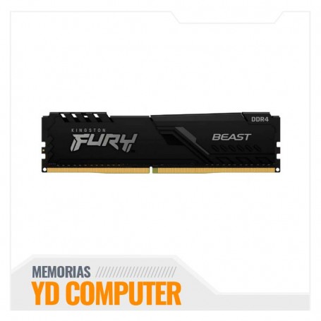 MEMORIA KINGSTON BEAST 8GB 3600 MHZ DDR4