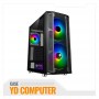 CASE ANTRYX FX CHROME STORM DESTROYER ARGB FAN X3 C/REMOTO (AC-FX570K-TXDR)