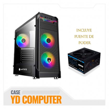CASE ANTRYX RX VORTEX B600W C/CINTA LED ( AC-RX375K-600CP)