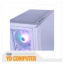 CASE HALION GAMER TITAN 106 BLANCO 4X ARGB SIN FUENTE VIDRIO