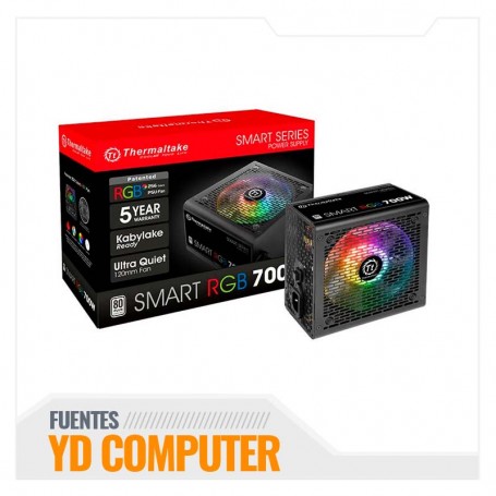 FUENTE DE PODER THERMALTAKE 700W PS-SPR 80 PLUS  SMART RGB