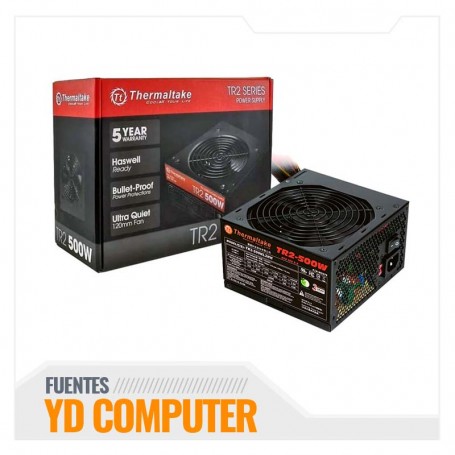 FUENTE THERMALTAKE TR2 500W ATX 115V 230VAC