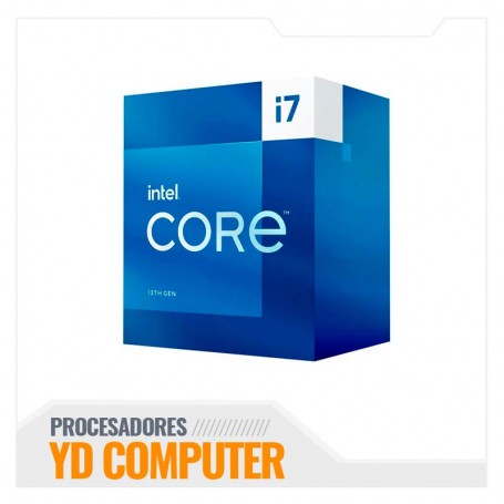 PROCESADOR INTEL CORE I7-13700 2.10/5.20GHZ 30MB SMARTCACHE LGA1700