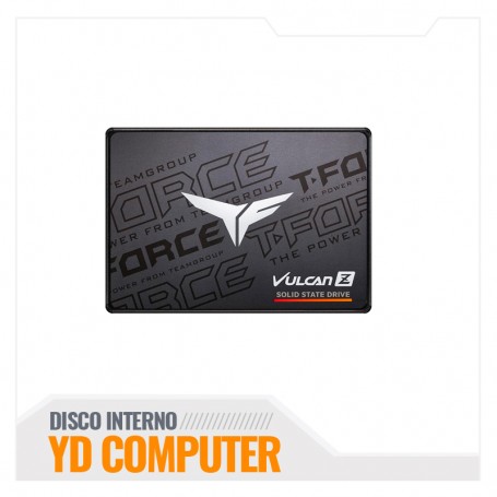 DISCO SOLIDO T-FORCE VULCAN Z, 256GB, SATA 6GB/S, 2.5, NEGRO,