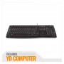 KIT LOGITECH MK120   USB  MOUSE Y TECLADO USB NEGRO