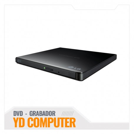 GRABADOR EXTERNO LG BLU RAY POR USB BP50NB40 NEGRO