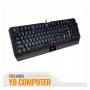 TECLADO MECANICO ANTRYX CHROME STORM MK730 BLUE SWITCH ( AMK-730KBL-SP)