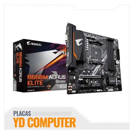 MOTHERBOARD GIGABYTE B550M AORUS ELITE SVL DDR4