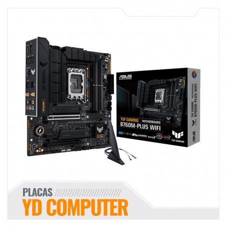 MOTHERBOARD ASUS TUF GAMING B760M-PLUS WIFI DDR5 LGA 1700