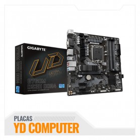 MOTHERBOARD GIGABYTE B760M DS3H DDR4 , CHIPSET INTEL B760, LGA1700,