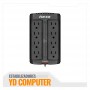 ESTABILIZADOR FORZA 8 TOMAS FVR-902 900VA/450W  220V 8 UNIVERSAL NEMA