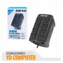 ESTABILIZADOR FORZA 8 TOMAS FVR-902 900VA/450W  220V 8 UNIVERSAL NEMA