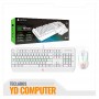 KIT TECLADO MAS MOUSE ANTRYX GC-5100 WHITE RED SWITCH ( AGC-5100WRE-SP)
