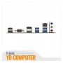 MOTHERBOARD GIGABYTE B760M E DDR5  LGA 1700 SUPPORT 13TH AND 12TH