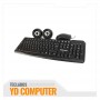 KIT HALION TECLADO MAS MOUSE + PARLANTE OFFICE HA-KIT45