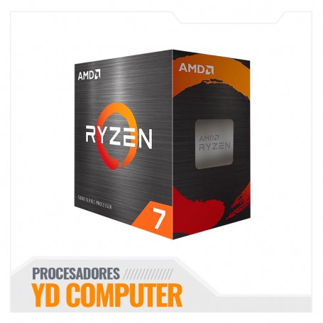 PROCESADOR AMD RYZEN 7 5700X  3.40 / 4.60GHZ 32MB L3 CACHE  8-CORE  AM4  7NM 65W