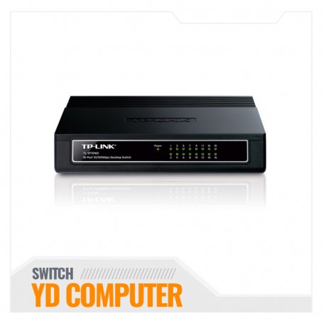 SWITCH TP-LINK 16 PUERTOS 10/100MBPS TL-SF1016D