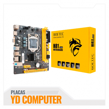 MOTHERBOARD BOETEC H81 M.2  MOD
