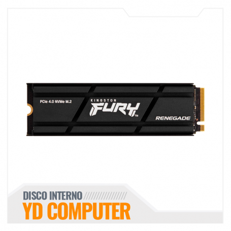 DISCO SOLIDO KINGSTON FURY RENEGADE 1TB, M.2 2280 CONDISIPADOR E.6000MB X L.7300MB/S  PCIE 4.0 X4 NVME.