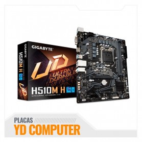MOTHERBOARD GIGABYTE H510M H  CHIPSET INTEL H510, LGA1200