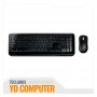 KIT TECLADO MAS MOUSE MICROSOFT INALAMBRICO WIRELESS 850 DESKTOP CAJA BLANCA