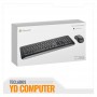 KIT TECLADO MAS MOUSE MICROSOFT INALAMBRICO WIRELESS 850 DESKTOP CAJA BLANCA