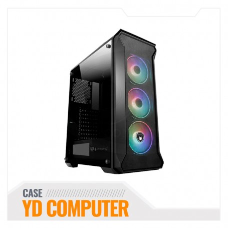 CASE ANTRYX SENTRY FX CHROME STORM SE ARGB FAN X3 (AC-FX260SEK-T3DR)