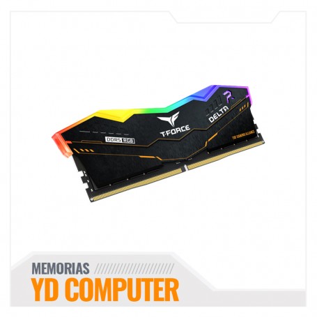 MEMORIA TEAMGROUP DELTA TUF GAMING ALLIANCE RGB, 32GB (1X32GB) DDR5-5600MHZ, CL36, 1.3V