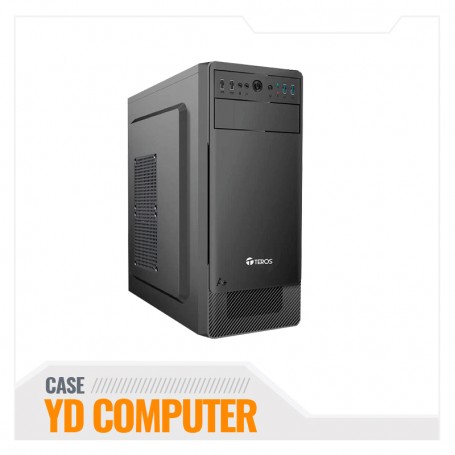 CASE TEROS TE1074N, MID TOWER, ATX, 250W, USB 3.0 / 2.0, AUDIO, NEGRO.