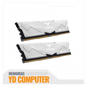 MEMORIA TEAMGROUP T-FORCE VULCAN ECO DDR5, 32GB (2X16GB) DDR5-6000MHZ, CL38, 1.25V, SILVER