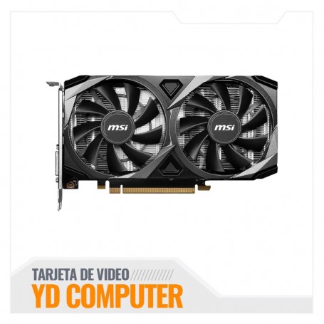 MSI GEFORCE RTX 3050 VENTUS 2X 8G OC TARJETA DE VIDEO MSI GEFORCE