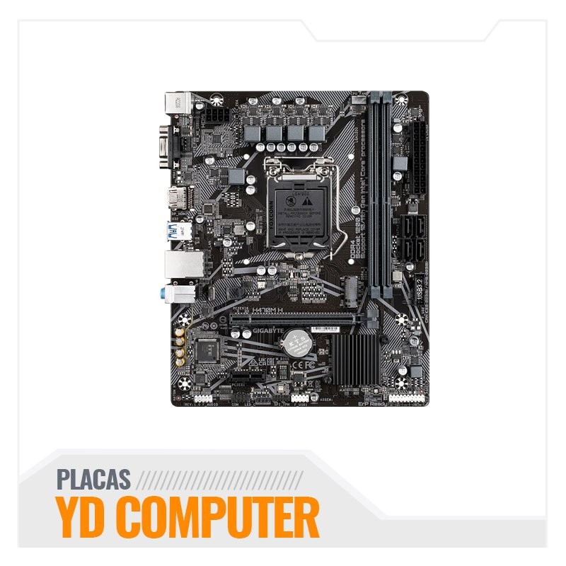 MOTHERBOARD GIGABYTE H470M H 2 DDR4 HDMI 32GB 2933 MHZ