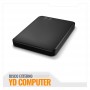 DISCO DURO EXTERNO WESTERN DIGITAL ELEMENTS PORTABLE 1TB, USB 3.0, NEGRO