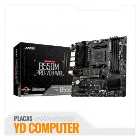 MOTHERBOARD MSI B550M PRO-VDH WIFI, AMD B550, AM4 ( B550M PRO-VDH WIFI )