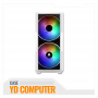 CASE ANTRYX FX CRUISER WHITE ARGB X3, VIDRIO TEMPLADO & MESH ( AC-FX573W)