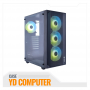 CASE GAMER HALION TORNADO 500W 4X RGB V. TEMPLADO