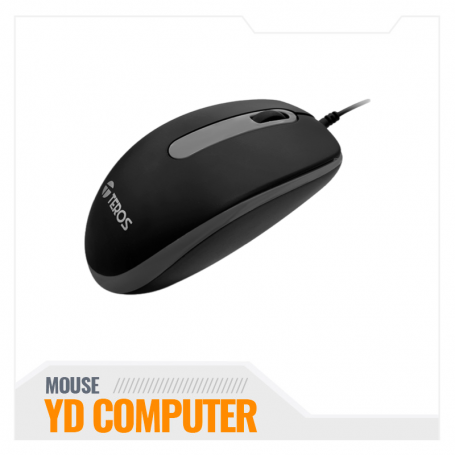 MOUSE TEROS STD USB TE-1220S 1000DPI USB 3 BOTONES