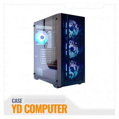 CASE HALION FOXTROT 01 METAL 4X ARGB SIN FUENTE V/TEMPLADO