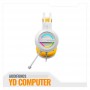 AUDIFONO C/ MICROFONO ANTRYX IRIS-K YELLOW 7.1 VIRTUAL USB (AGH-7100KYW)