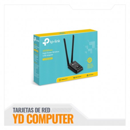 TARJETA DE RED TP-LINK ADAPTADOR USB 300MBPS TL-WN8200ND