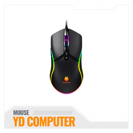 MOUSE GAMING ANTRYX CHROME STORM M670 DPI 4200 (AGM-M670K)