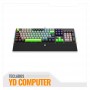 TECLADO MECANICO ANTRYX MK ZIGRA EVO BLACK & GRAY, RED SWITCH (AMK-900KRE-SP)