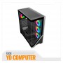 CASE ANTRYX FX 650 BLACK ARGB FAN X4 VIDRIO TEMPLADO (AC-FX650W)