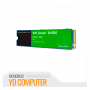 UNIDAD DE ESTADO SOLIDO WESTERN DIGITAL GREEN SN350, 500GB NVME PCIE M.2. VL 2400