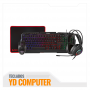 COMBO TEROS TE-4063N TECLADO MULTIMEDIA  MOUSE  HEADSET  MOUSE PAD