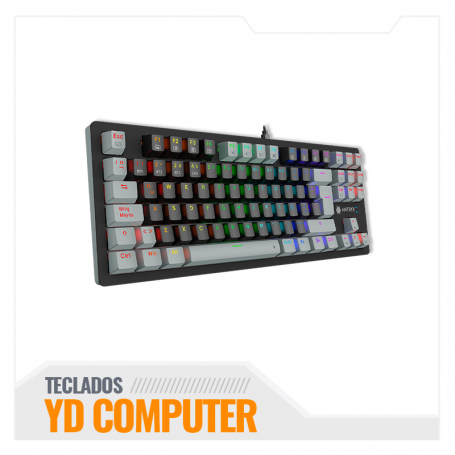 TECLADO MECANICO INALAMBRICO ANTRYX MK845 TRIX, BLUE SWICHT (AMK-845TXKBL-SP)