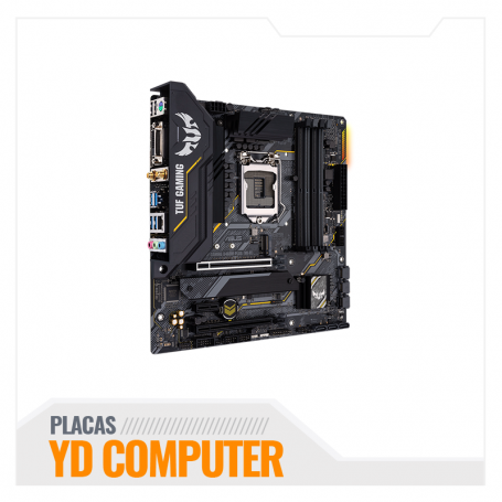 MOTHERBOARD ASUS TUF GAMING B460M PLUS WIFI LGA 1200 DDR4 SATA , M.2
