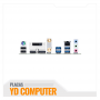 MOTHERBOARD ASUS TUF GAMING B460M PLUS WIFI LGA 1200 DDR4 SATA , M.2