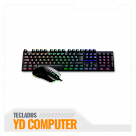 KIT GAMING TECLADO MECANICO ANTRYX GC-3100 BLACK TECLADO SWITCH RED (AGC-3100KRE-SP)